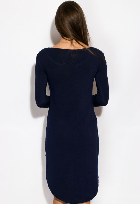 Платье женское ассорти 120P197 (темно-синий)
