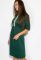 Платье женское ассорти 120P199 (темно-зеленый)