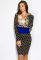 Сукня жіноча асорті 120P202 (коричневий/синій)