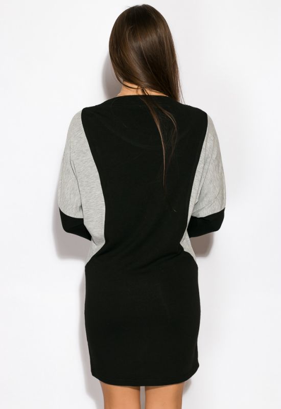 Платье женское ассорти 120P222 (черный/серый)