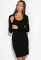 Платье женское ассорти 120P229 (черный)