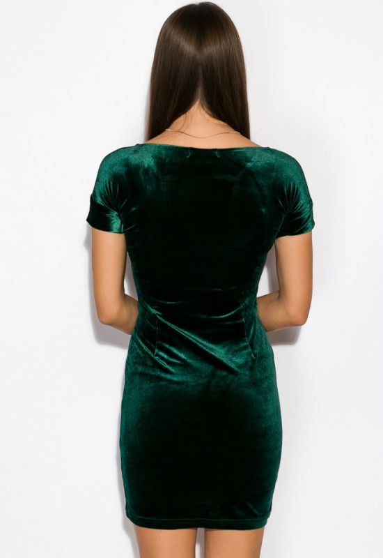 Сукня жіноча асорті 120P233 (темно-зелений)