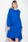 Сукня жіноча довжина асиметрія рукав ліхтарик74PD330 (електрик)