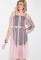 Сукня жіноча імітація двійки 64PD323 (рожевий)