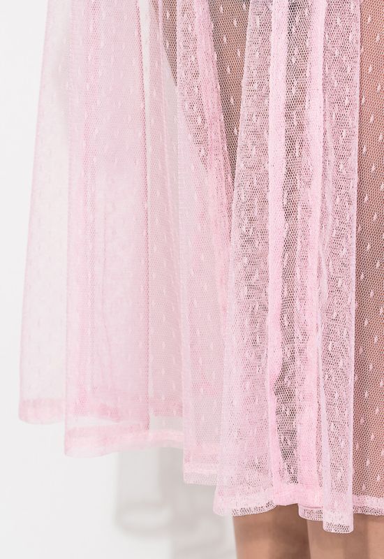 Сукня жіноча імітація двійки 64PD323 (рожевий)