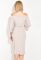 Сукня жіноча коктельна з люрексом 72PD216 (пудра)
