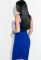 Сукня жіноча на бретельках 72PD218 (електрик)