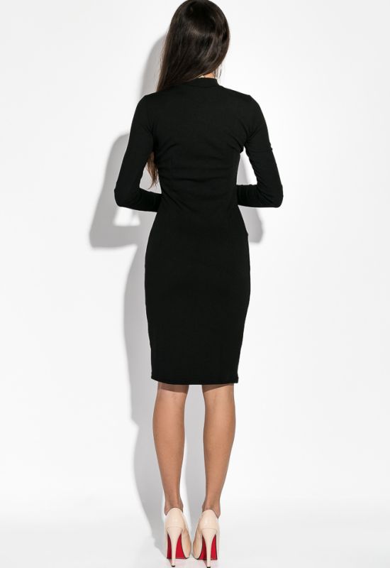 Платье женское облегающее 95P4048 (черный)
