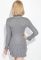 Платье женское облегающее с рюшами на рукаве 81PD5555 (серый)