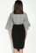 Сукня жіноча з асиметричною спідницею 95P7051 (чорний)