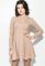 Сукня жіноча з драпіруванням 78P05081 (пудра)