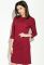 Платье женское с кружевной спинкой 95P8019 (бордовый)