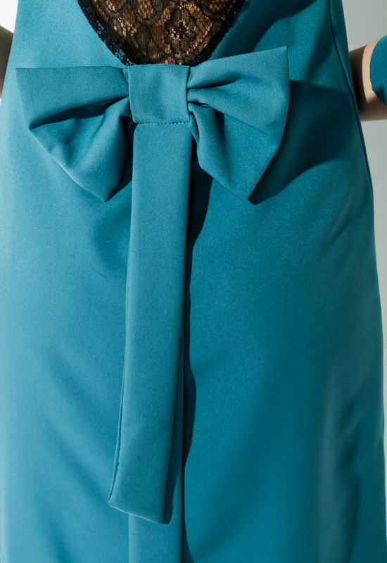 Сукня жіноча з мереживною спинкою 95P8019 (джинсовий)