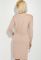 Сукня жіноча з відкритим плечем 76PD1120 (пудра)