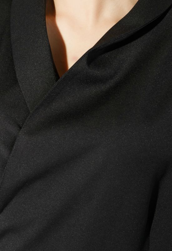 Платье женское с поясом 78PD5051 (черный)