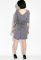 Платье женское с пуговицами на спине 95P7071 (пепельный)