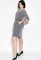 Платье женское с пуговицами на спине 95P7071 (пепельный)