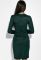 Сукня жіноча з розрізом 95P5023 (пляшковий)