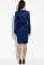 Сукня жіноча з розрізом 95P5023 (синій)