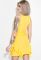 Сукня жіноча з рюшами 74PD144 (жовтий)