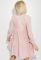 Платье женское с юбкой воланами 78PD5074 (пудра)