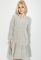 Платье женское с юбкой воланами 78PD5074 (светло-серый)