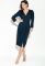 Сукня жіноча на запах 95P7098 (темно-синій)