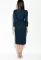 Сукня жіноча на запах 95P7098 (темно-синій)