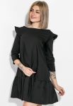 Платье женское свободного покроя 72PD221 (черный)