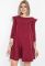 Платье женское свободного покроя 72PD221 (вишневый)