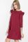 Платье женское свободного покроя 72PD221 (вишневый)