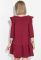 Платье женское свободного покроя 72PD221 (вишневый)