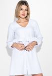 Платье женское свободного покроя 72PD149 (белый)