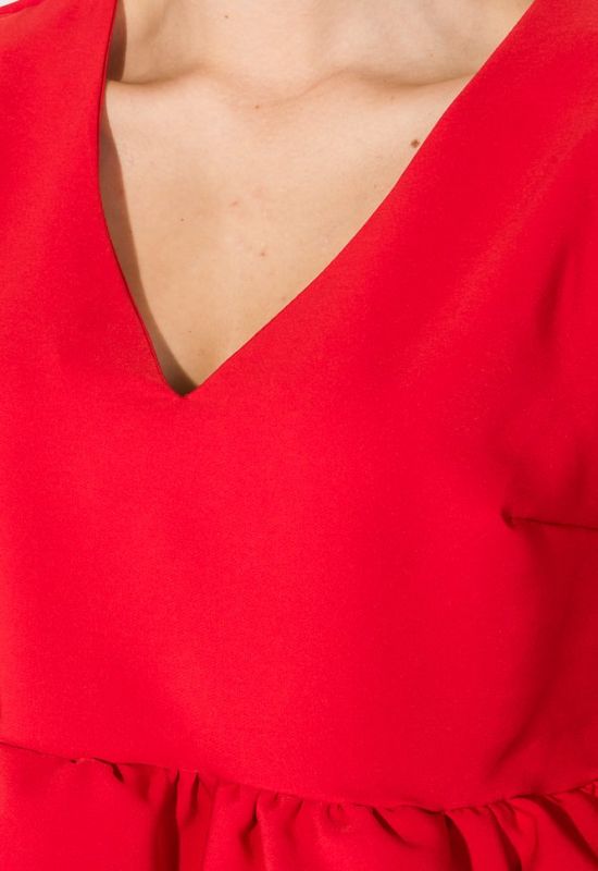 Платье женское свободного покроя 72PD149 (красный)
