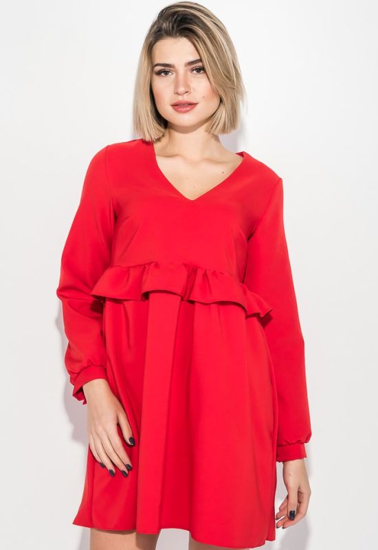 Платье женское свободного покроя 72PD149 (красный)