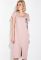 Сукня жіноча вільного крою 74P344 (пудра)