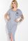 Сукня жіноча вільного крою 74P344 (сірий)