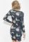 Платье женское цветочный принт 70PD5023 (синий)