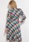 Сукня жіноча в клітку 79PD5564 (бірюзовий)