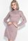 Сукня жіноча в стилі Casual 80PD1339 (рожевий/меланжевий)