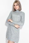 Платье женское в стиле Casual 80PD1339 (серый/меланжевый)