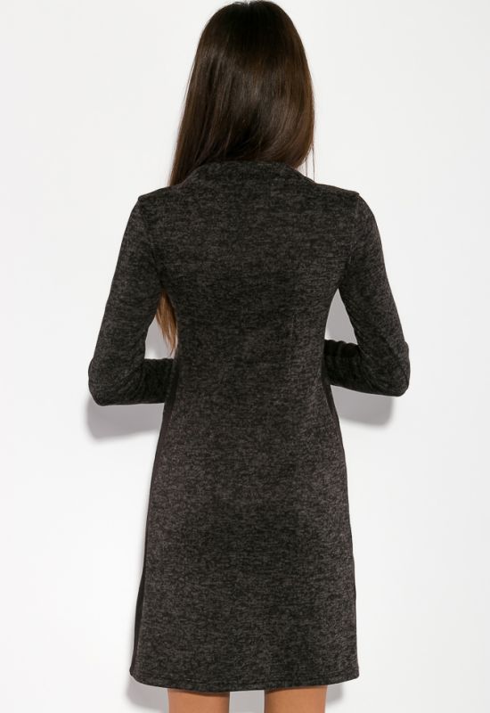 Сукня жіноча в стилі Casual 5500 (грифельний/меланжевий)