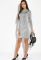 Сукня жіноча в стилі Casual 5500 (сірий/меланжевий)