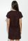 Платье женскоесвободного покроя короткий рукав 64PD353 (марсала)