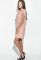 Сукня жіноча вільного крою короткий рукав 64PD353 (пудра)