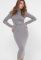 Платья KP-10275-4 (серый)