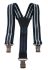 Підтяжки двокольорові 97P032 (синій/сірий)