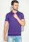 Поло чоловіче однотонне 50P305 (фіолетовий)