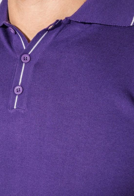 Поло мужское однотонное 50P305 (фиолетовый)