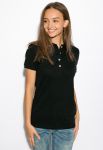 Поло жіноче 230F040-1 (чорний)